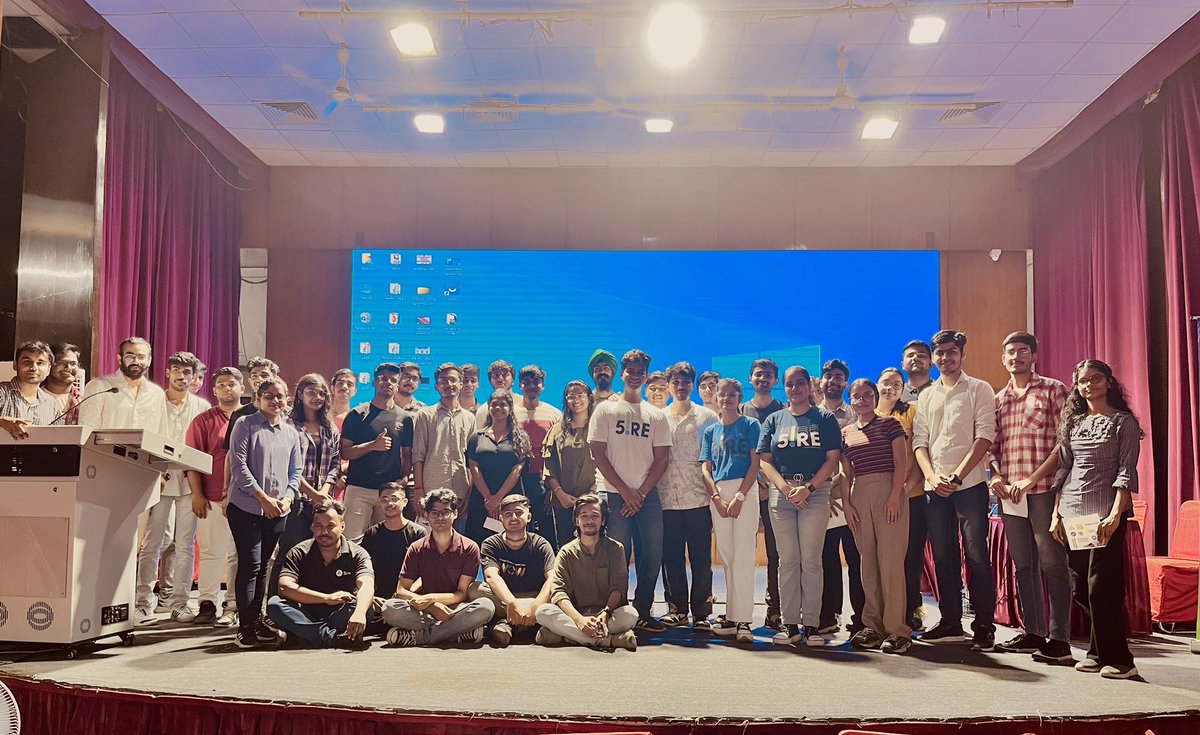 5irehub_delhi's tweet image. It’s a wrap up!!🥳🥳
Thank you everyone for making it a success 🤩🤩
People from Chandigarh, Jaipur and even Pune joined us today for the workshop at IGDTUW.
#buildingcommunity #web3workshop #buildingdapp