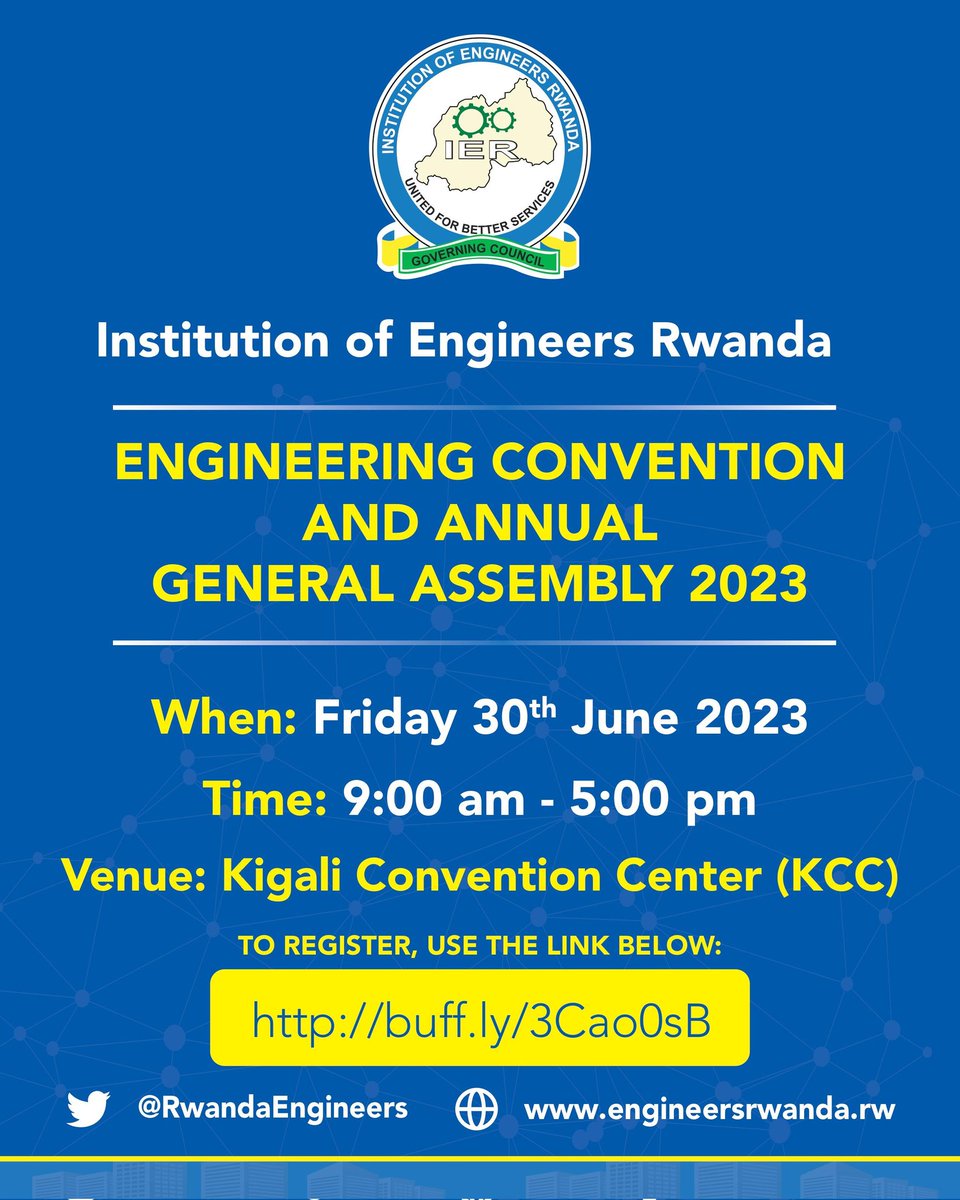 COUNTDOWN: The 𝗘𝗻𝗴𝗶𝗻𝗲𝗲𝗿𝗶𝗻𝗴 𝗖𝗼𝗻𝘃𝗲𝗻𝘁𝗶𝗼𝗻 𝗮𝗻𝗱 𝗔𝗻𝗻𝘂𝗮𝗹 𝗚𝗲𝗻𝗲𝗿𝗮𝗹 𝗔𝘀𝘀𝗲𝗺𝗯𝗹𝘆 𝟮𝟬𝟮𝟯 is F5️⃣VE  DAYS away.

Register here: buff.ly/3Cao0sB