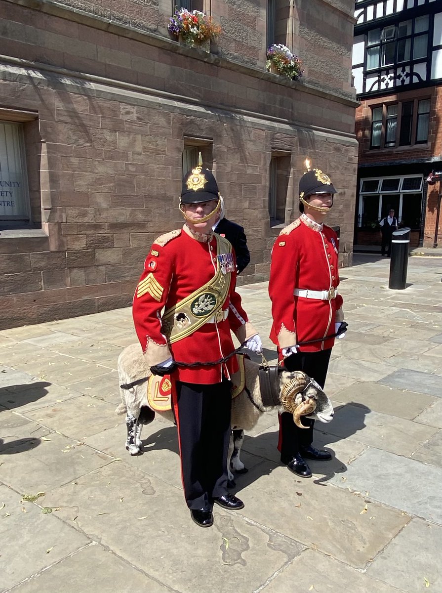 Privileged to represent  Cheshire West and Northwich Councillors when the Mercian Regiment and Army Cadets paraded through Chester yesterday to celebrate Armed Services week. We owe our serving and ex military personnel a huge debt!