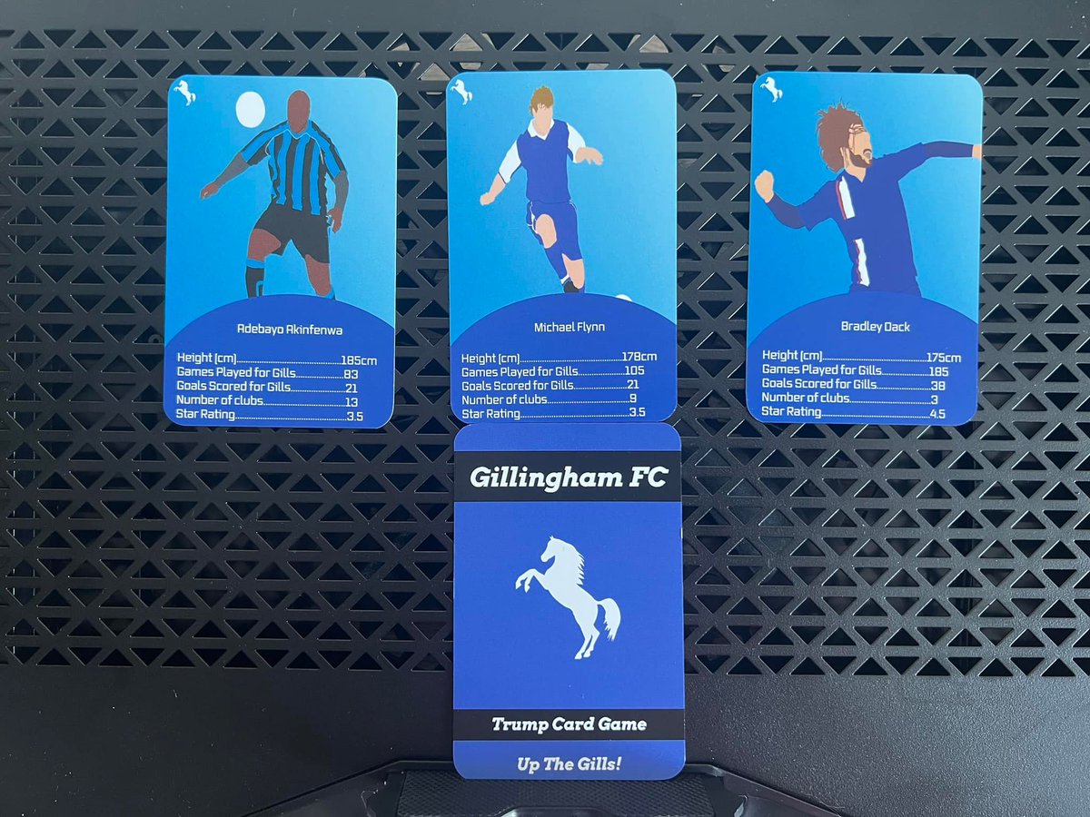 GFC Top Trumps - Fun for all the family! #UTG 

etsy.com/uk/FalconCreat…