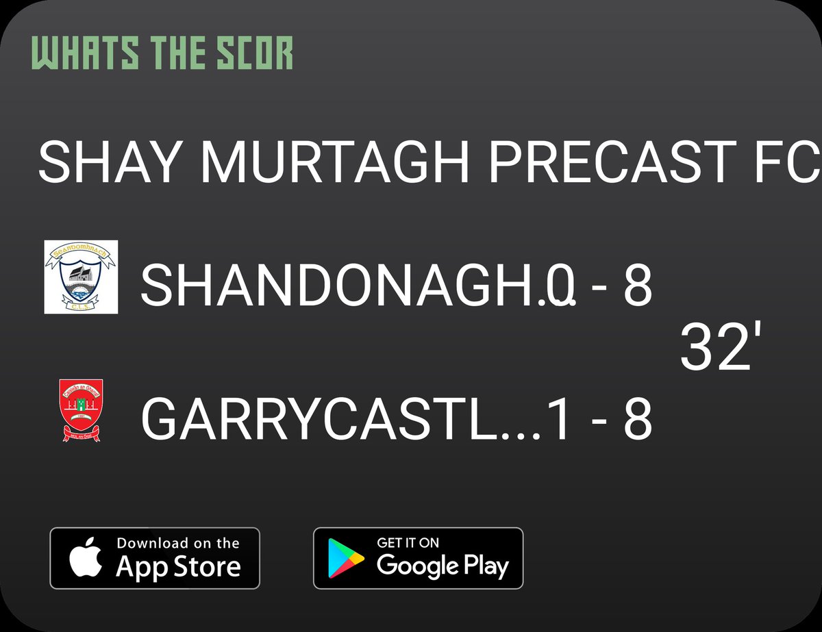 Get Live Score Updates straight to your phone, download Whats The Scor. Follow us on <a href="/WhatstheScor/">Whats The Scór</a>
