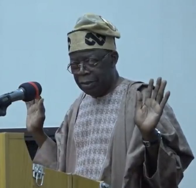 SavvyRinu's tweet photo. Tinubu was listed as one of the speakers in the recent summit for global financing pact. 

The question is, why didn’t he speak? https://t.co/lv5A573HFD