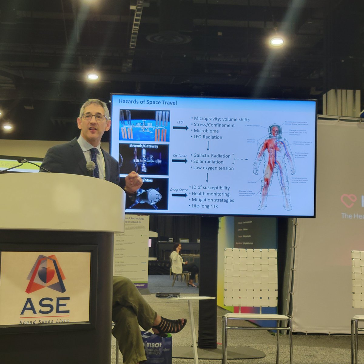 Christine Rhyne Johnson, CAE (she/her) (@bkktonc) on Twitter photo Dr Jonathan Lindner tells how echocardiography is done in space with astronauts and why! <a href="/ASE360/">American Society of Echocardiography</a> #ASE2023 #astronauthealth <a href="/NASA/">NASA</a> <a href="/ISS_Research/">ARCHIVED ISS Research</a> #echocardiography <a href="/uvahealthnews/">UVA Health</a> Dr Jonathan Lindner tells how echocardiography is done in space with astronauts and why! <a href="/ASE360/">American Society of Echocardiography</a> #ASE2023 #astronauthealth <a href="/NASA/">NASA</a> <a href="/ISS_Research/">ARCHIVED ISS Research</a> #echocardiography <a href="/uvahealthnews/">UVA Health</a>
