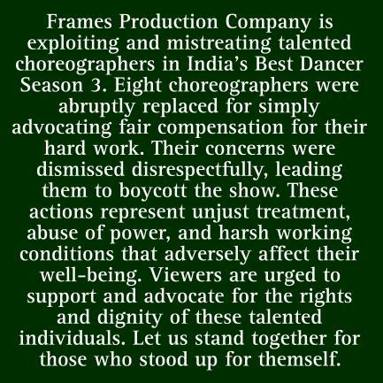 anusreeeee's tweet photo. Let's stand together for justice!!
#BOYCOTTIBD3 https://t.co/T2iOzRdZMX