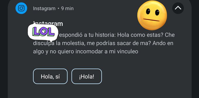 aaaaa por que le dice vinculo habla bien idiota aparte me decis eso ahora que subi una pelotudez y no