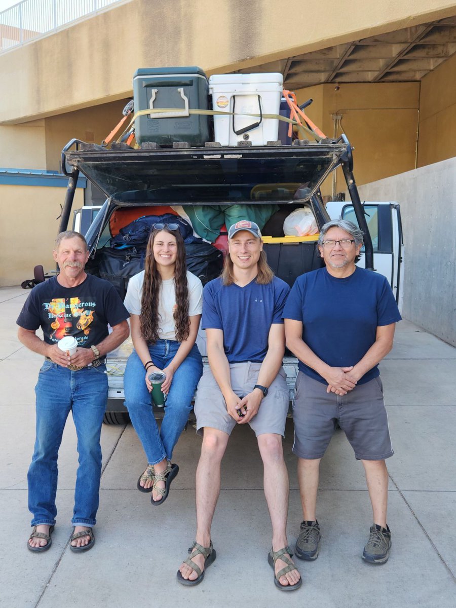 This <a href="/kunhm/">KU Natural History Museum</a> + <a href="/UNM_MSB/">Museum of Southwestern Biology</a> field crew launches today from ABQ, destination: Alaska. #volePatrol