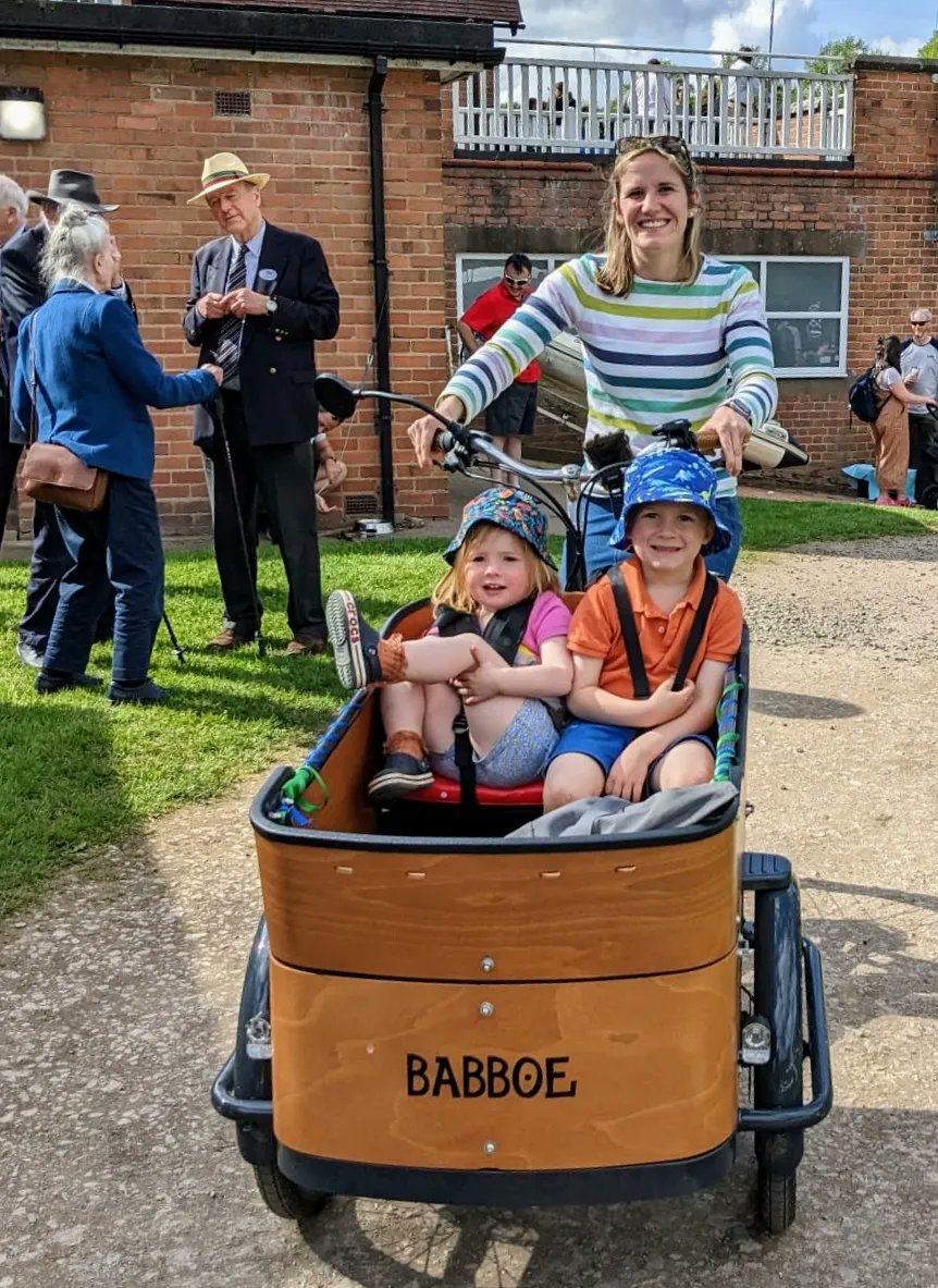 'I try to cycle everywhere I can but often the lack of cycle paths/safe routes is the cause of me having to drive.  I want my children to be able to cycle safely and independently in their home town as it is an activity they love!' Alice, Kidical Mass Shrewsbury Volunteer.