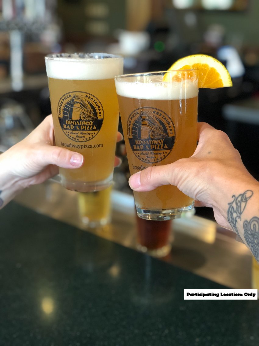 Raise a glass and savor the moment! 🍻

#raiseaglass #savorthemoment #Broadway #BroadwayPizza #Pizza #foodie #instafood #pizzatime #love #pasta #yummy #pizzalover #pizzalovers #pizzas #lunch #dinner #delicious #Minnesota #sota