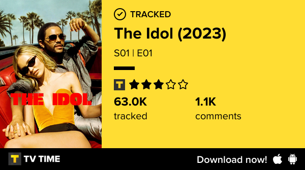 hanille's tweet photo. I've just watched episode S01 | E01 of The Idol (2023)! https://t.co/eOGSj8SrvN #tvtime https://t.co/594iJF7rvQ