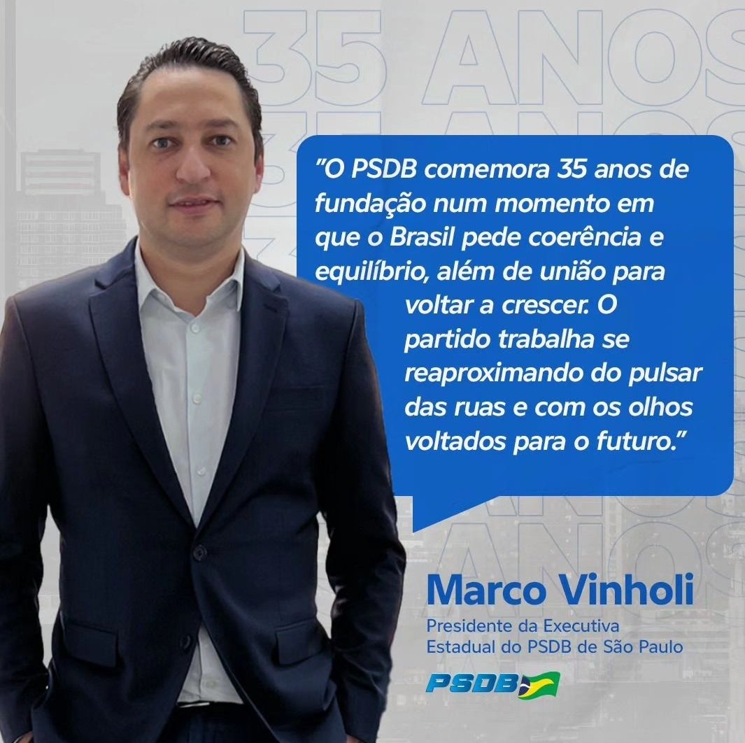 TiagoCunhaSoar1's tweet image. Parabéns 👏🏼👏🏼👏🏼👏🏼
#PSDB35anos
@marcovinholi
