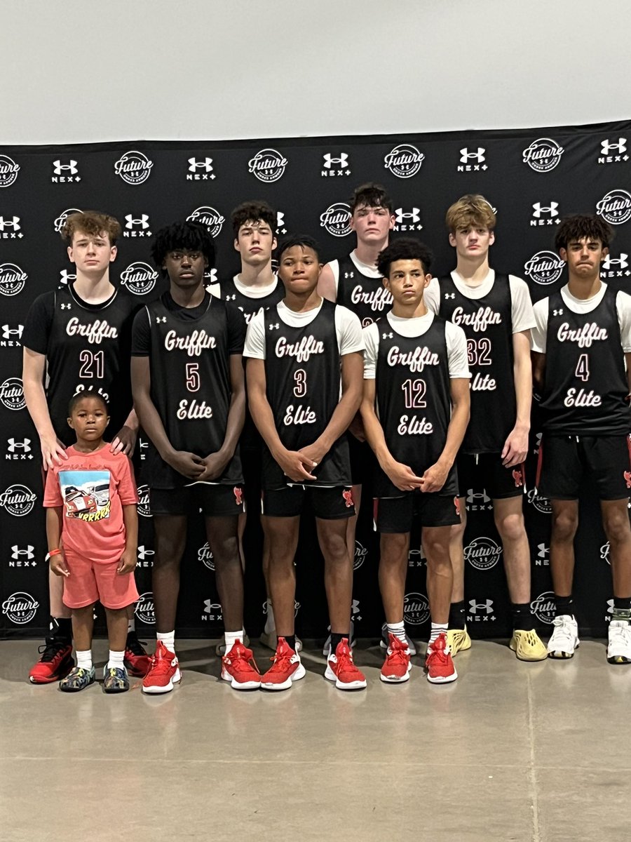 Griffin Elite AAU (@griffineliteaau) on Twitter photo 14u <a href="/GriffinElite14U/">Griffin Elite 2029 Belton</a> lose a tight one to P7 Elite 65-62 to end the weekend in the Elite 8 of the <a href="/circuitfuture/">UA Future</a> Finals
<a href="/JointerOmari/">Omari Jointer</a> 6
<a href="/thurmanwade4/">Thurman Wade</a> 19
<a href="/Joebuckets_11/">Joe</a> 20
<a href="/MichaelRayStin4/">Michael Ray Stinnett</a> 3
<a href="/JackLogsdon_24/">Jack Logsdon</a> 14
Great job this weekend! 🔴⚪️⚫️ 14u <a href="/GriffinElite14U/">Griffin Elite 2029 Belton</a> lose a tight one to P7 Elite 65-62 to end the weekend in the Elite 8 of the <a href="/circuitfuture/">UA Future</a> Finals
<a href="/JointerOmari/">Omari Jointer</a> 6
<a href="/thurmanwade4/">Thurman Wade</a> 19
<a href="/Joebuckets_11/">Joe</a> 20
<a href="/MichaelRayStin4/">Michael Ray Stinnett</a> 3
<a href="/JackLogsdon_24/">Jack Logsdon</a> 14
Great job this weekend! 🔴⚪️⚫️