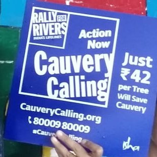 I feel, there's No Stopping now for the #Cauvery to Flow back in Her full Glory  ‼️🫧💧🌊   Thank You @SadhguruJV @rallyforrivers for listening to to #CauveryCalling 🌊🌊🌊