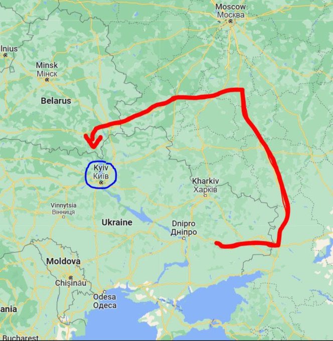 -Wagner is now stationed within 100km of Kiev
-Putin knew Prigozhin was planning something at least 48hrs in advance, but didn’t stop him
-Putin weeded out disloyal figures
-The “negotiation” was announced 1hr after Ukraine restarted counteroffensive

Still think it was a coup?