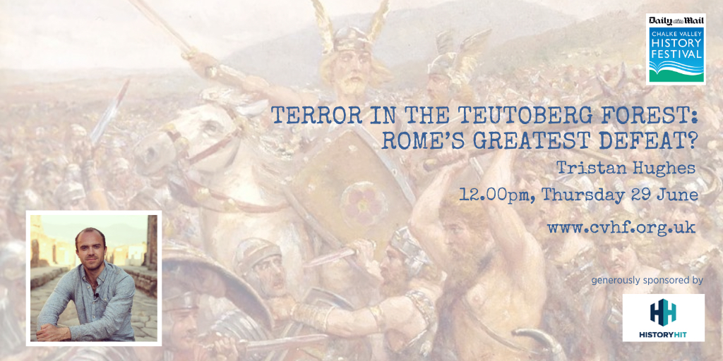 Was Teutoberg Forest Rome's greatest defeat? Join @ancientstristan to find out next week @CVHISTORYFEST 

⏰ Thursday 29 June 12pm
 📍 IPGL Stage

#CVHF #AmazingHistory