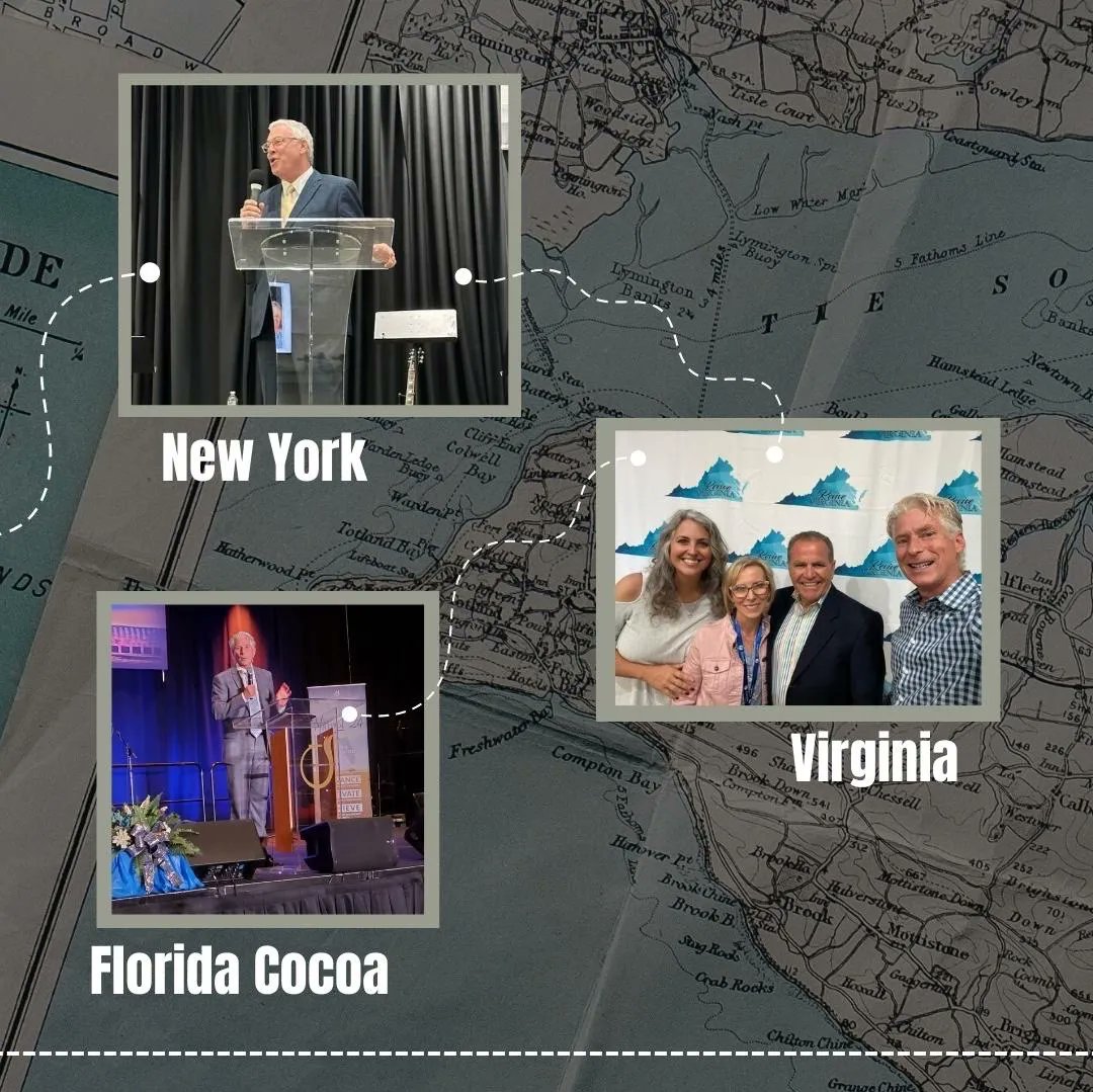 Take a look at some of the amazing places we've visited this week! Our team is thrilled to be traveling to Campmeetings and Camps throughout the country this summer, spreading the message of God's work through the 365 Challenge!