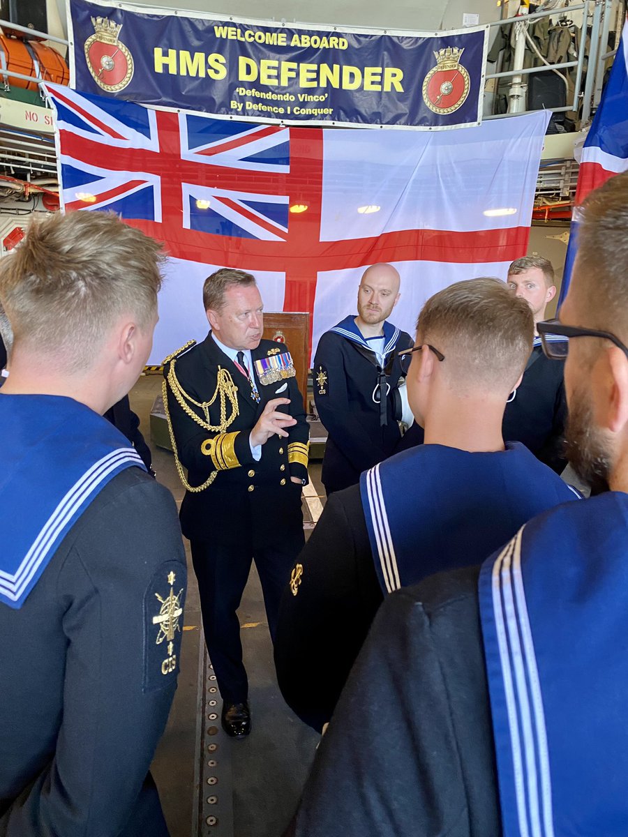 StephenWatson39's tweet image. Honoured to welcome home @HMSDefender in company of Second Sea Lord @MartinJConnell 10 years of extraordinary service to 🇬🇧 Major refit now before next 10 years! BZ to whole Ship’s Company and all those who have served in this mighty ship 2013-2023 @FirstSeaLord @VAdmAndrewBurns
