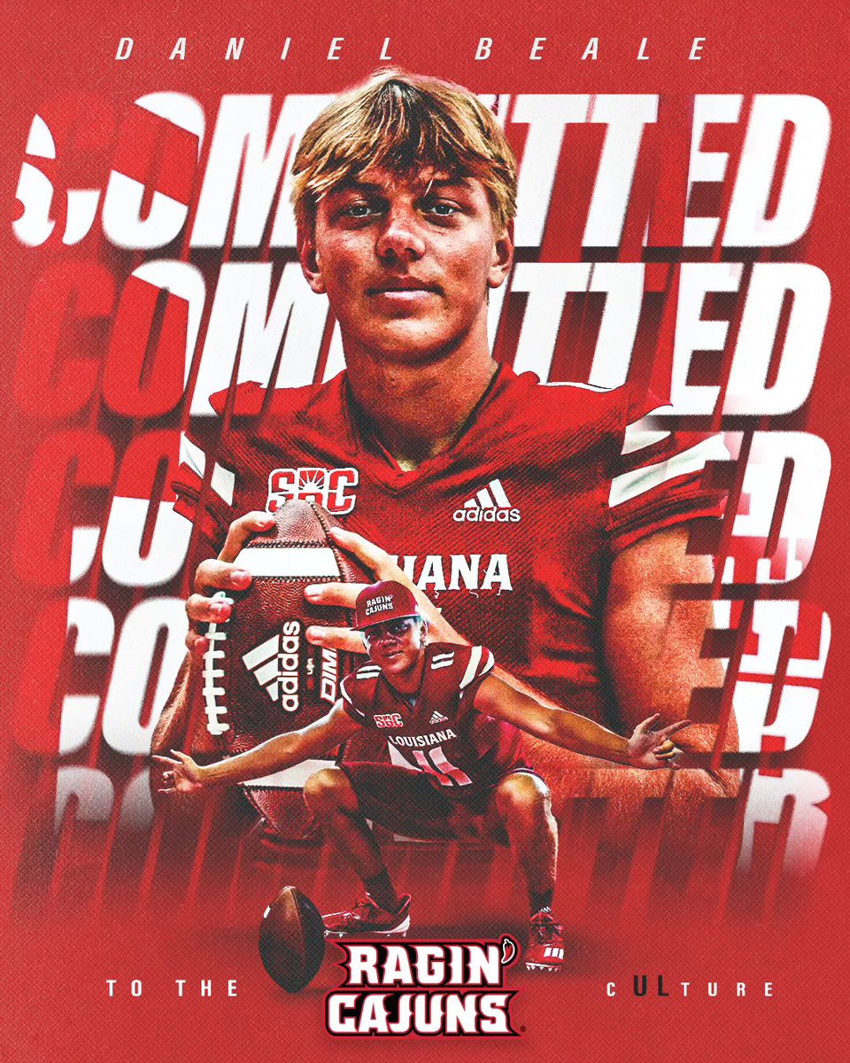 Daniel Beale (@danielbbeale) on Twitter photo Committed! Geaux Cajuns🤟🌶️ Committed! Geaux Cajuns🤟🌶️