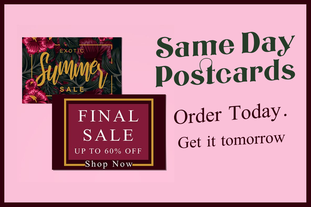 📬 Need postcards in a hurry? Look no further! With Printleaf, you can now get your custom postcards in just one day! 🚀
#SameDayPostcards #QuickTurnaround #CustomPrinting #Printleaf #MarketingSolutions #OrderOnline