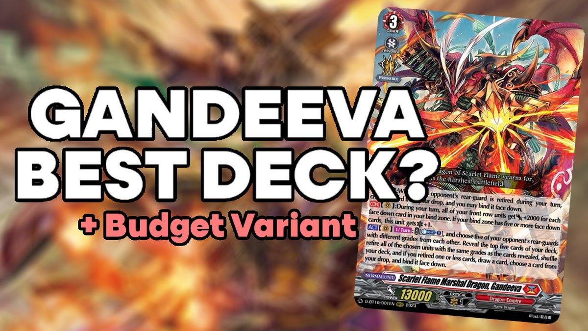 Gandeeva has finally released in english. Let's take a look at the build I've cooked up since it's release 👀

There is also a budget variant for the budget gang out there!

⬇️⬇️Link Below⬇️⬇️