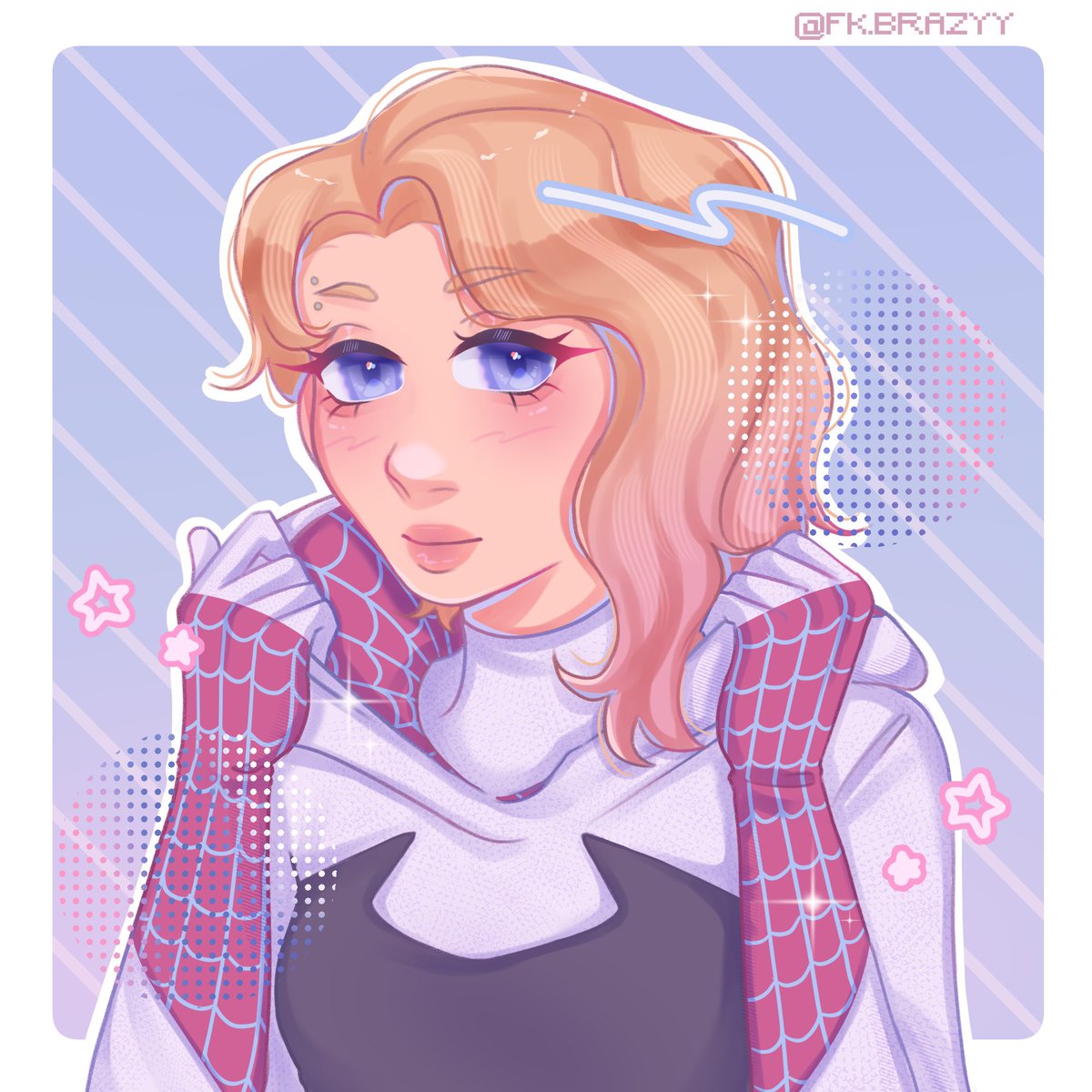 #spiderverse #Spiderversefanart #AcrossTheSpiderverse #GwenStacy Drew Gwen!