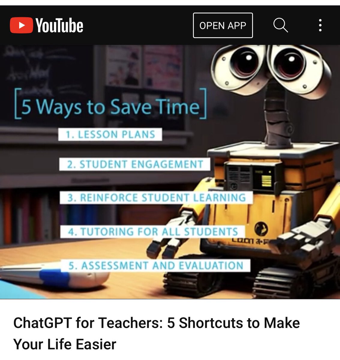 This sounds revolutionary !! #OntEd 

#OntarioCurriculum #shorts #chatgpt #savetime #teacher 

👇
youtu.be/FbN_XF9VZlw