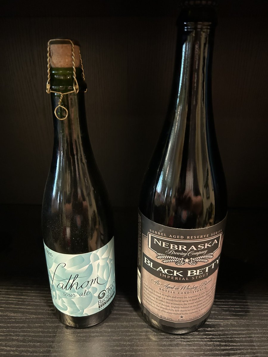 Hmmm… I wonder what these are like now, 10 years later?  <a href="/NEBrewingCo/">Nebraska Brewing Co</a> <a href="/TwoBrothersBeer/">Two Brothers Brewing</a>
