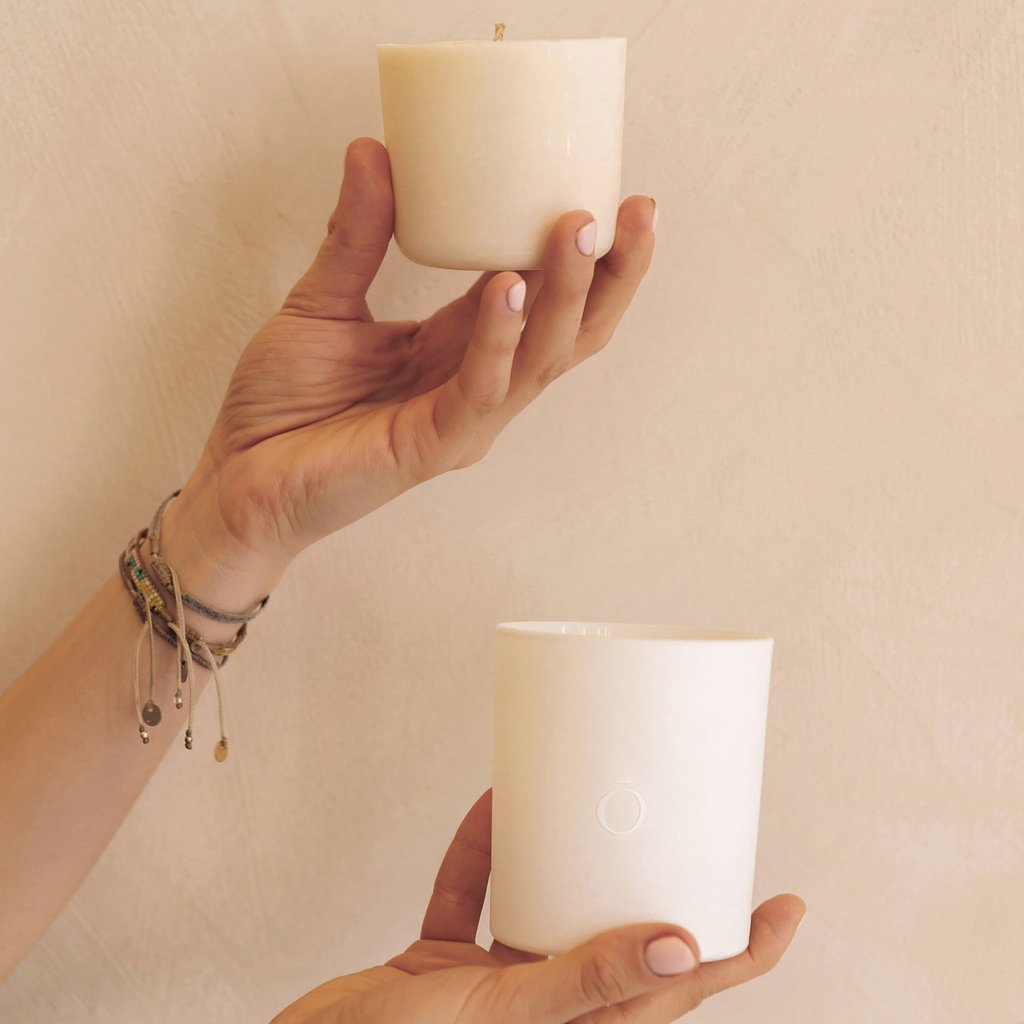 Hi <a href="/TheoPaphitis/">Theo Paphitis</a> #SBS, I make innovative natural meditation candles. Each candle comes with a meditation aligned with the candle's intention. All our candles are refillable and completely natural, we use pure essential oils and sustainably sourced rapeseed and coconut wax.