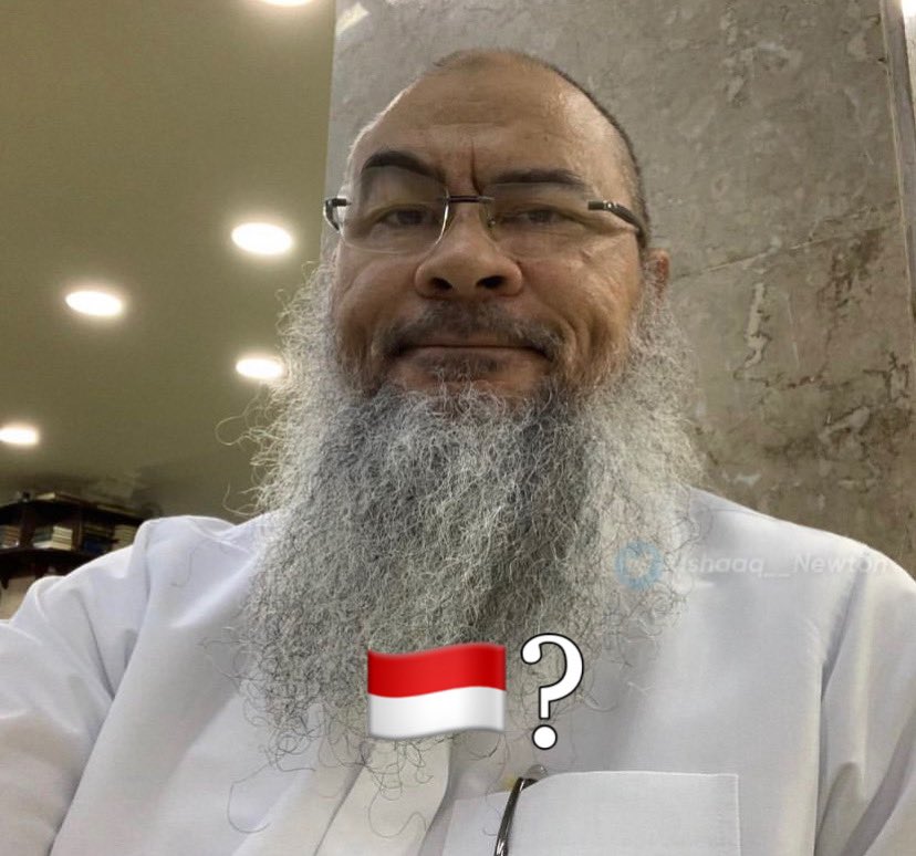 After knowing that Sheikh Assim is indonesian, my reaction: