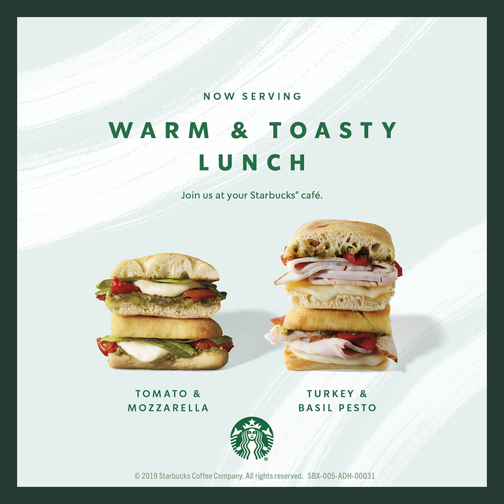 Embrace the cozy vibes and indulge in Starbucks' warm and toasty lunch delights! Drop by Starbucks Port Hope today and grab a bite 💚

#starbcukscoffee #starbucks #starbucksdrinks #porthope #porthopeontario