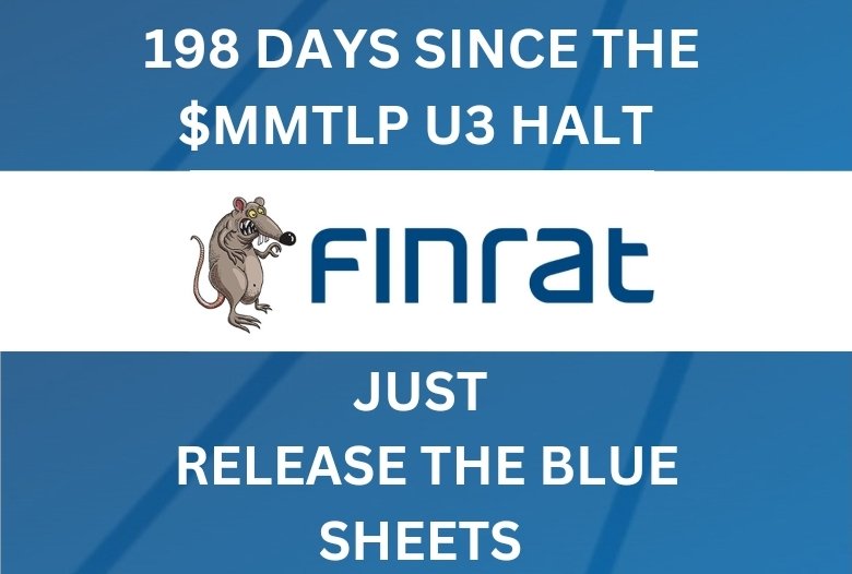 $MMTLP was on the wrong Threshold List for months at a time. Had @FINRA addressed the fact that it was on the list (wrong list or not) then short positions would've been closed. @FINRA ignored the FTDs/short interest which created the conditions for a short squeeze. @FBIWFO