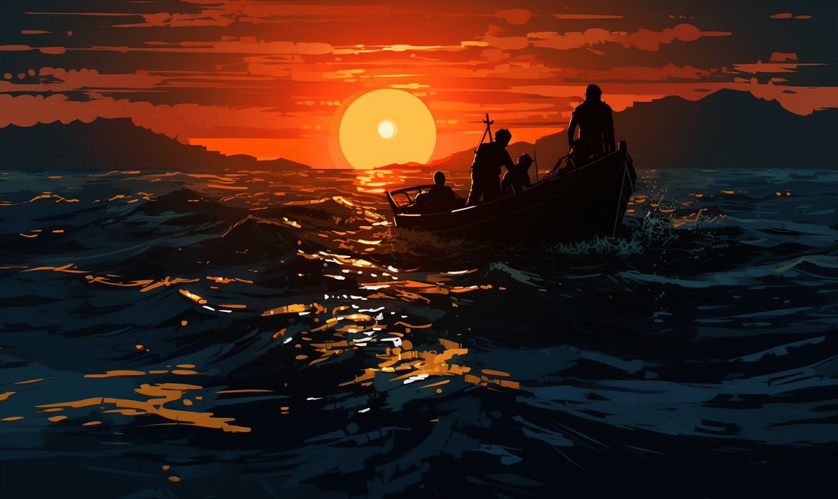 ImpactingArt's tweet photo. June 22, 2023 - At least 30 migrants feared dead in Canary Islands disaster
https://t.co/fITOtbfagf
#CanaryIslandsDisaster #MigrantCrisis #WesternAfricaAtlantic #MigrationRoute #WorldsDeadliest #nft #nftart #nftcommunity #nftartist #cryptoart #midjourney #aiartcommunity https://t.co/xUvwuOtupF