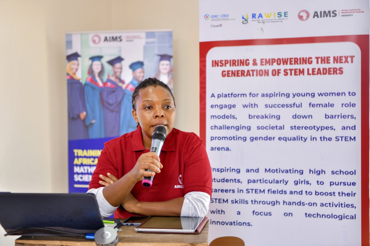 STEMWomenRwanda's tweet photo. Today, @STEMWomenRwanda team together with @creativity_rw team and @AIMS_Rwanda conducted a full day activity aiming at inspiring the high school students particularly girls, to pursue the STEM fields and how to prepare themselves for career path in STEM. https://t.co/4i34MS7DaN