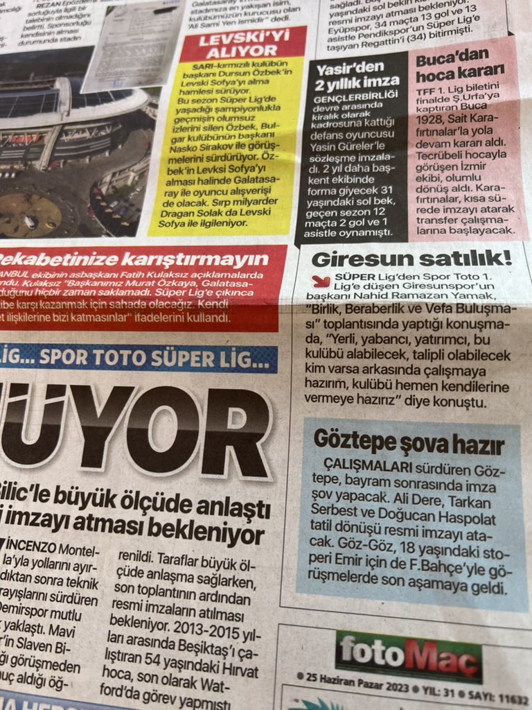 GRESUNLU2828's tweet photo. Fotomaç gazetesi dünkü toplantıyı böyle haber yapmış ! 

Giresun satılık! 

4 asil 1 yedek dahil mi ? https://t.co/mLfPOkwAue