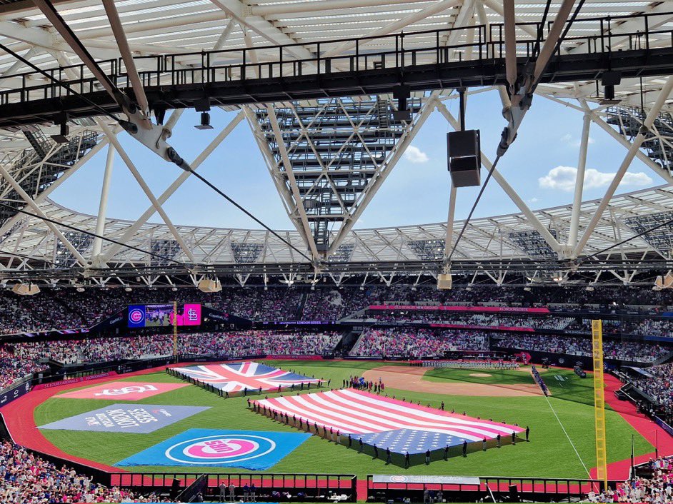 MLB says yesterday was the league’s most well-attended Saturday in 8 years.

The average crowd size was 37,995, and eight games had crowds of 40,000+.

Baseball is in a great spot right now.

The games are quicker, with more hits, runs, and stolen bases — and fans are loving it.