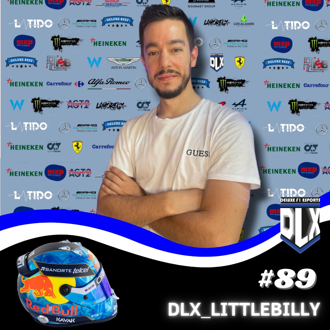deluxef1esports's tweet photo. Bienvenido al Equipo @cokegetafe 🇪🇸
Nueva incorporación al equipo, llega para hacernos disfrutar con su estilo.
Un piloto completo en pista y fuera de ella.
#f122 #f1esports #esports #formula1game #f1 #formula1 #monsterenergy #latido #f1 #deluxebeef #godlx #isbinformatica https://t.co/RGFhsQ4PJX