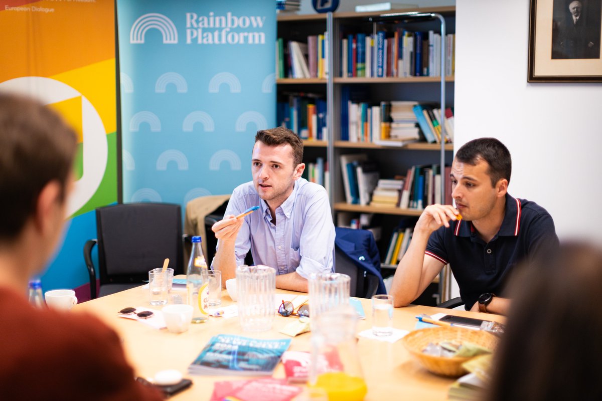 RainbowP_EU's tweet photo. The second session of the Diversity Talent Incubator is in the books!

On Friday we completed the second occasion in our series of moderated discussions around the topic of inclusive politics, at the heart of European politics, in Brussels, and in cooperation with @fnfeurope.

Thanks to all who have contributed to this engaging and substantial event, see you again soon. Let's make Europe more diverse!