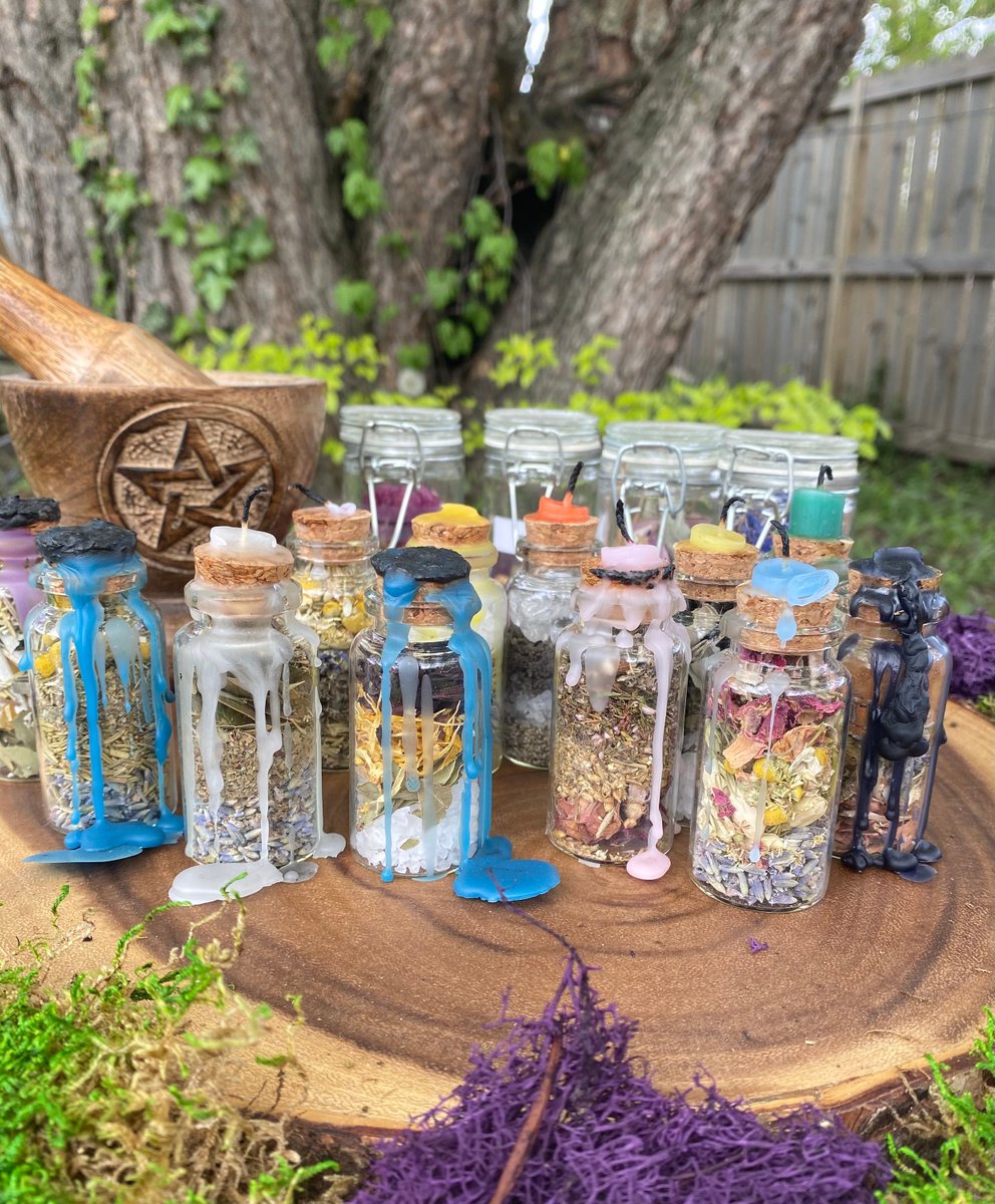 triplegoddessa1's tweet photo. Excited to share the latest addition to my #etsy shop: Jar Spell Kit https://t.co/DGeXiAW0oG #witchcraft #candle #spelljar #wicca #herbs #spellkit #spells #triplegoddessreiki https://t.co/8NYGwDNdNq