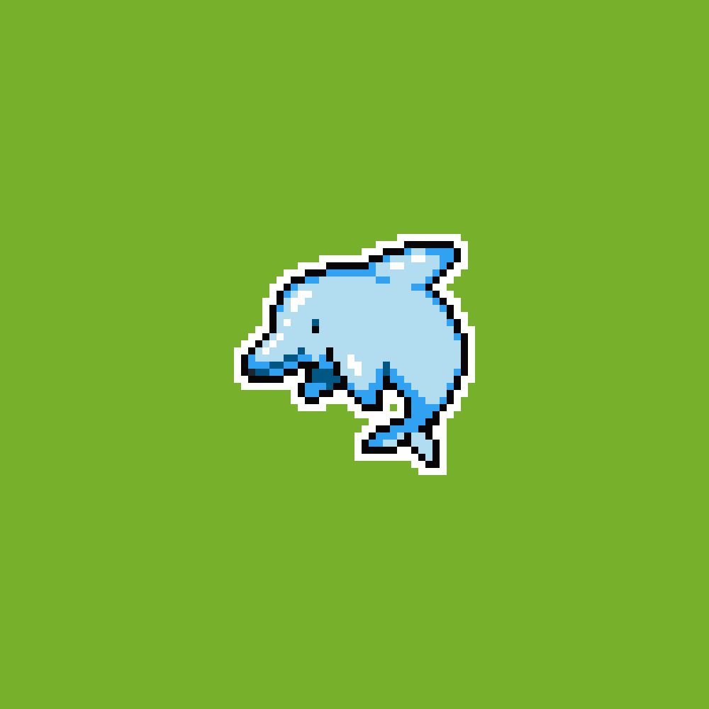 Dolphin
#pixelart