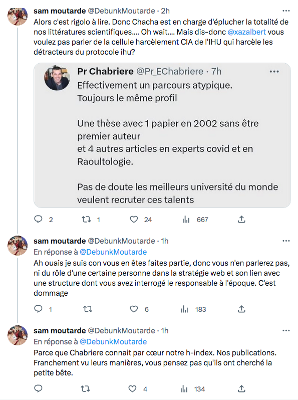 Alpha_Arta's tweet image. On va remettre l&apos;église au centre du village pour le Moutarde qui ne peut s’empêcher de faire le malin avec les délires de Wlad et Stalec. 

Le Doxxing/Insultes/Harcèlement en bande organisée, c&apos;est l&apos;IHU &amp;amp; co. qui en sont les victimes. 
#WebArchive😘😘😘

francesoir.fr/societe-faits-…