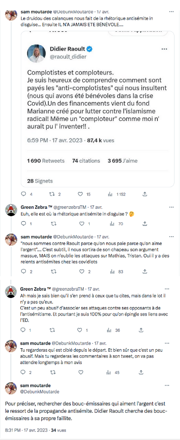 Alpha_Arta's tweet image. On va remettre l&apos;église au centre du village pour le Moutarde qui ne peut s’empêcher de faire le malin avec les délires de Wlad et Stalec. 

Le Doxxing/Insultes/Harcèlement en bande organisée, c&apos;est l&apos;IHU &amp;amp; co. qui en sont les victimes. 
#WebArchive😘😘😘

francesoir.fr/societe-faits-…