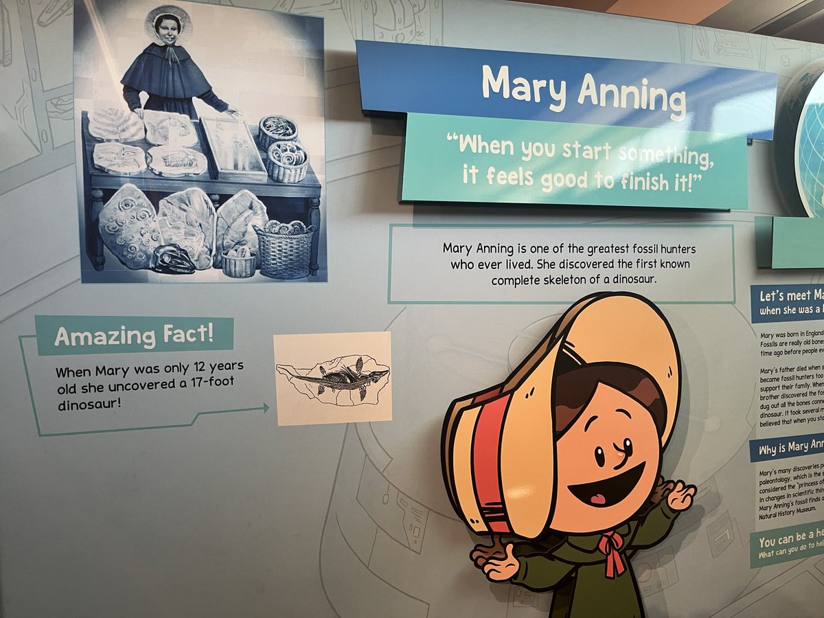 Look at this evolutionist drivel at my local kids museum <a href="/_CROPES_/">Creationist Misconceptions</a> 

Mary Anning was planting dino “fossils” and part of the Darwin cult at just 12 years old.