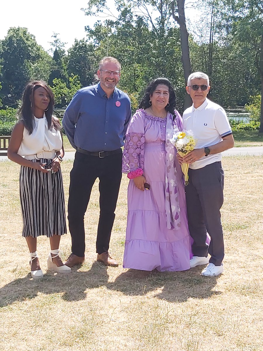 Enjoying a wonderful afternoon together with @mwwa786. So wecoming! 
Thank you so much for letting us join your celebrations. With   @MayorofLondon @TNLComFund MayorsCommunityWeekend #LondonStrongerTogether @LDN_Culture #MayorsCommunityWeekend