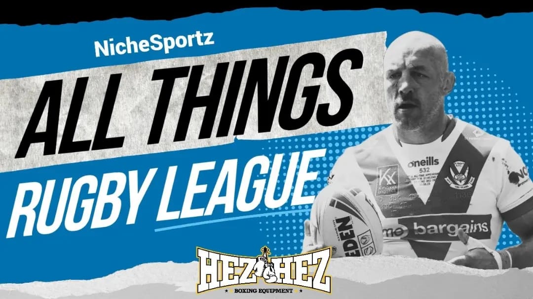 On this weeks #AllThingsRugbyLeague podcast we have rugby league LEGEND Barrie McDermott joining the lads to discuss several topics!

Have a question for 'Baz'? Drop them in the comments below and we will ask a few!

#NicheSportz #RugbyLeague #TheresNothingLikeLeague