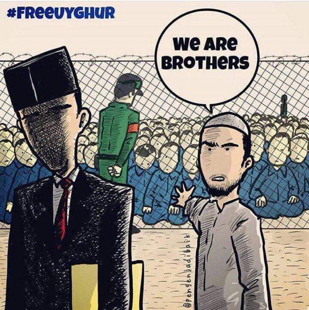 Do not forget our brothers in Uyghur