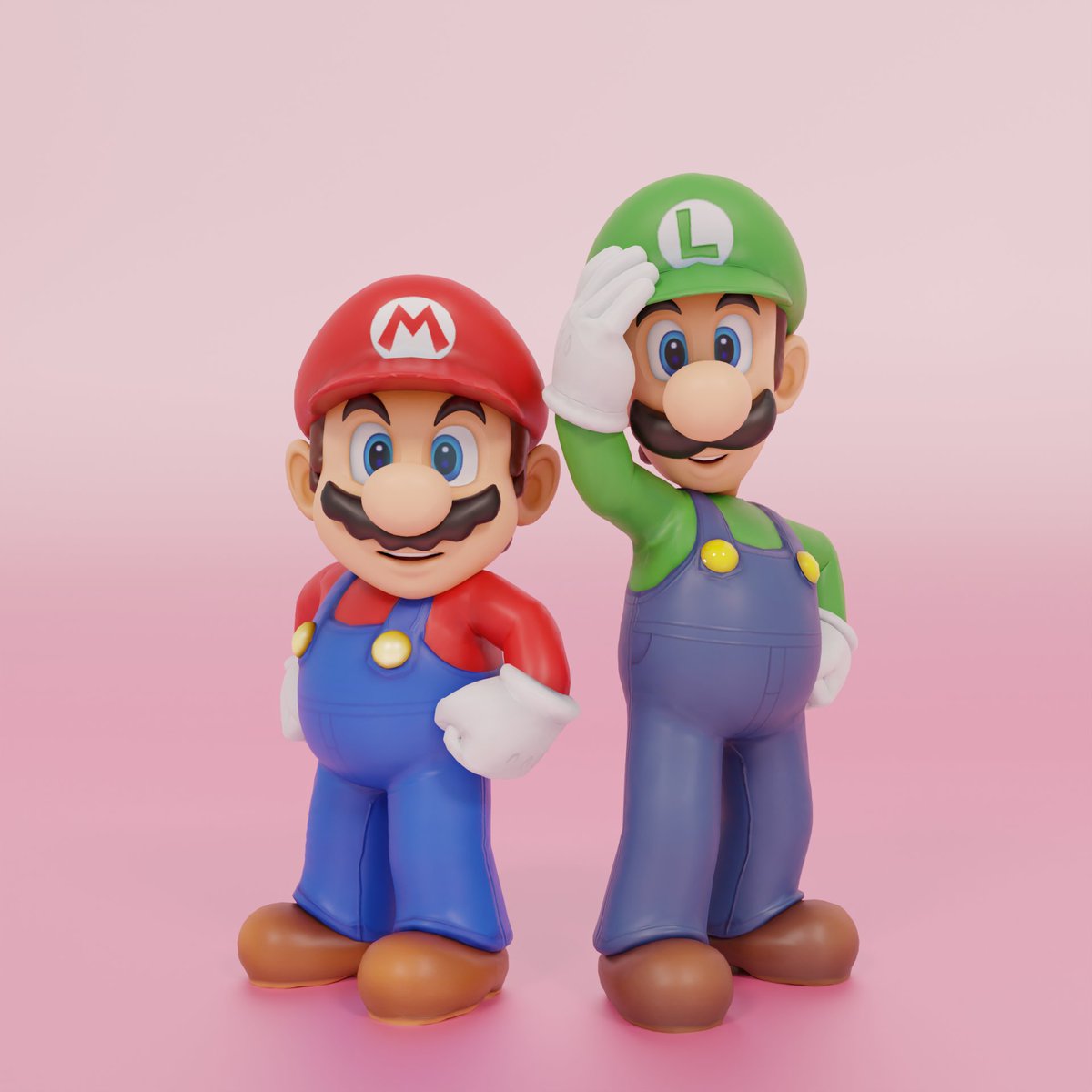 Super Mario Bros 3D models! No Sleep Till Brooklyn! Although Bowser's still my favourite model
#blender3d #mario #luigi #SuperMarioBros #fanart #3dart