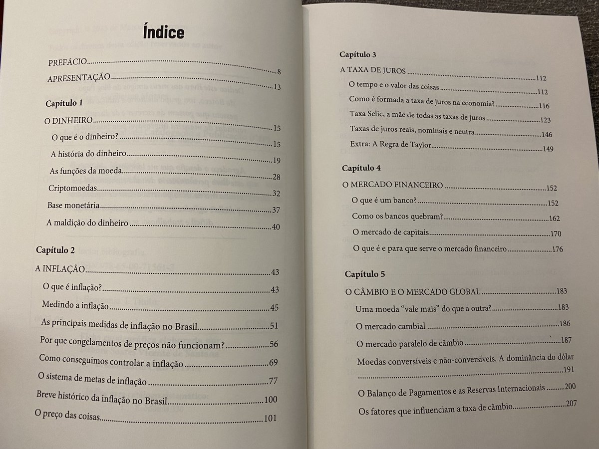 marceloguterman's tweet photo. NASCEU!
Após quase dois anos de trabalho, finalmente o meu livro Descomplicando a Economia está pronto! São vários os assuntos tratados em 400 páginas, o índice está nas fotos abaixo. https://t.co/36u7N1KYv9