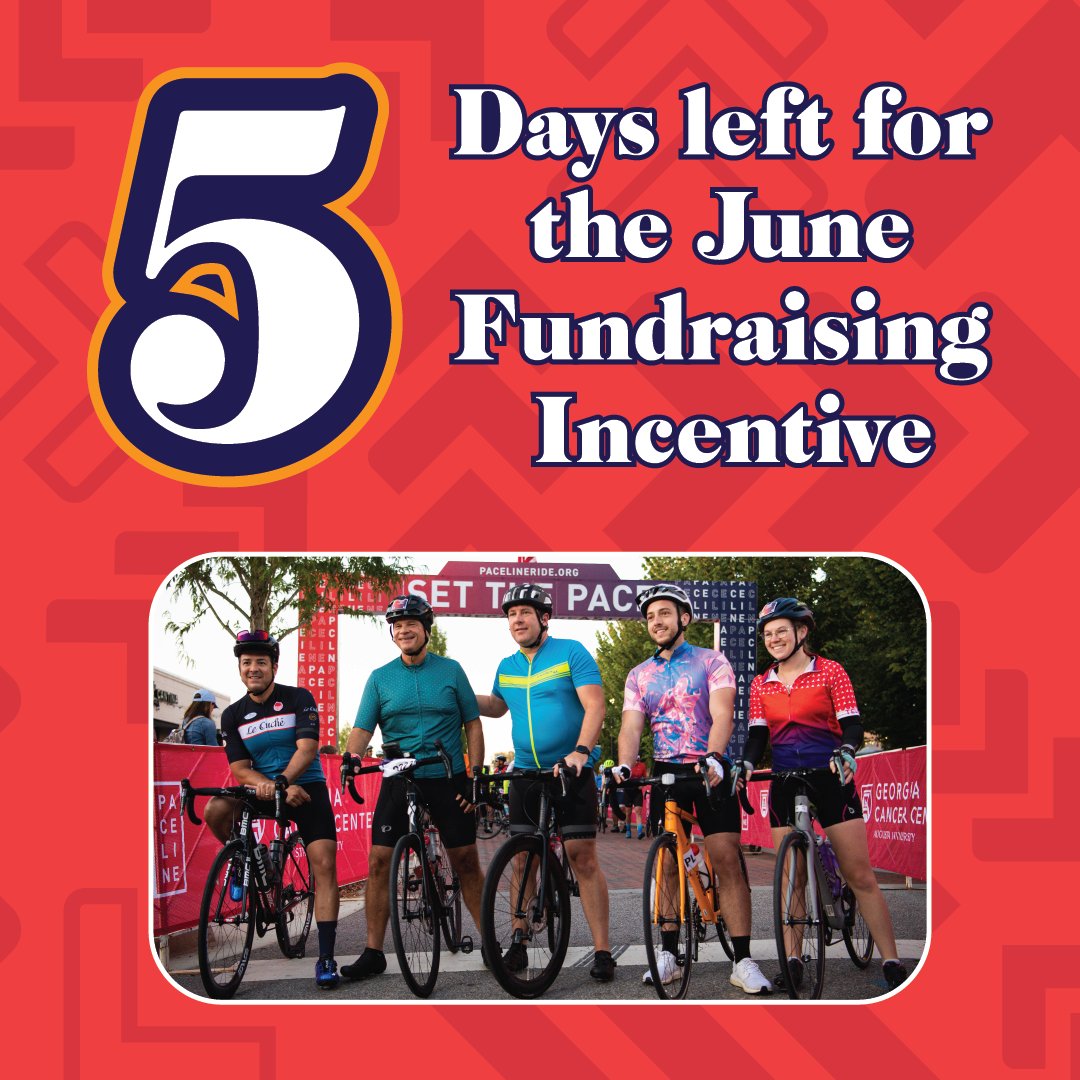 FRIDAY! Do you have questions about starting a team or inviting friends? We can help you! Your team will receive a $50 donation for each rider registered by July 1. Don't miss this opportunity to make a difference for cancer research! #community #jointhepaceline #paceday2023