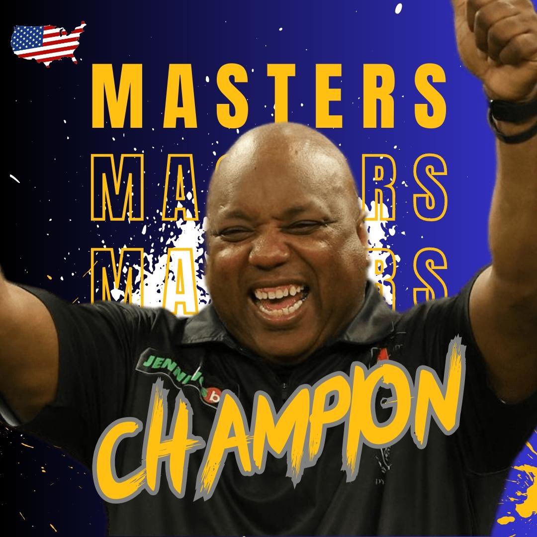 🚨 𝗚𝗔𝗧𝗘𝗦 𝗜𝗦 𝗧𝗛𝗘 𝗖𝗛𝗔𝗠𝗣𝗜𝗢𝗡 🎯🔥🏆

🇺🇸 Leonard Gates wins the 2023 World Seniors Darts Masters title after a brilliant 6-2 win over Richie Howson in the final 🥇 

#darts #lovethedarts