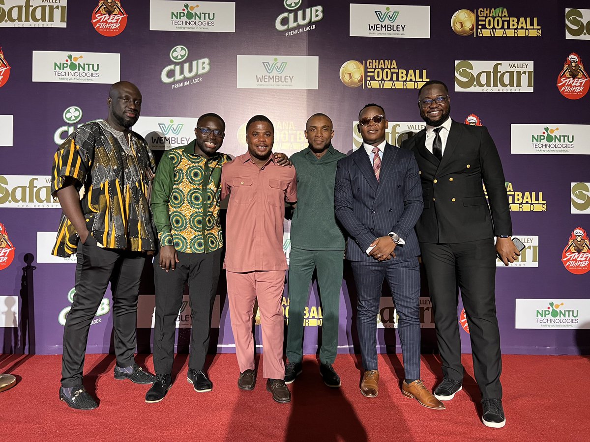 Ghana Football Awards with the Gentlemen !