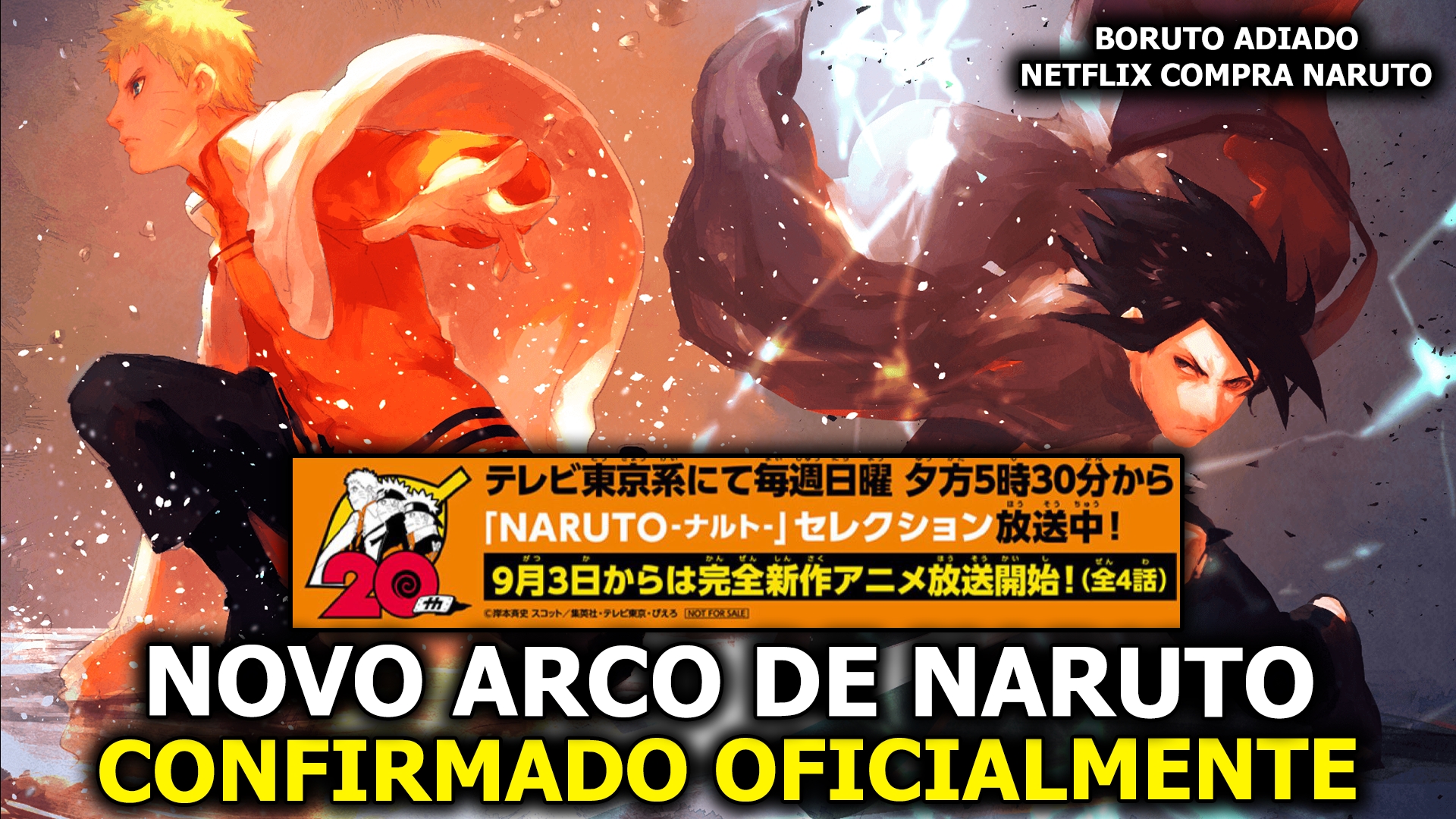 Boruto' estreia na Netflix em janeiro